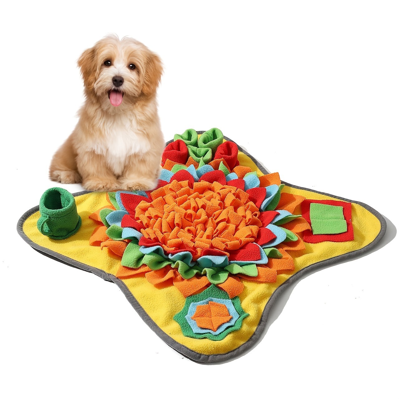 Indestructible Dog Chew Toy - Mata do tabaki dla psów, interaktywne