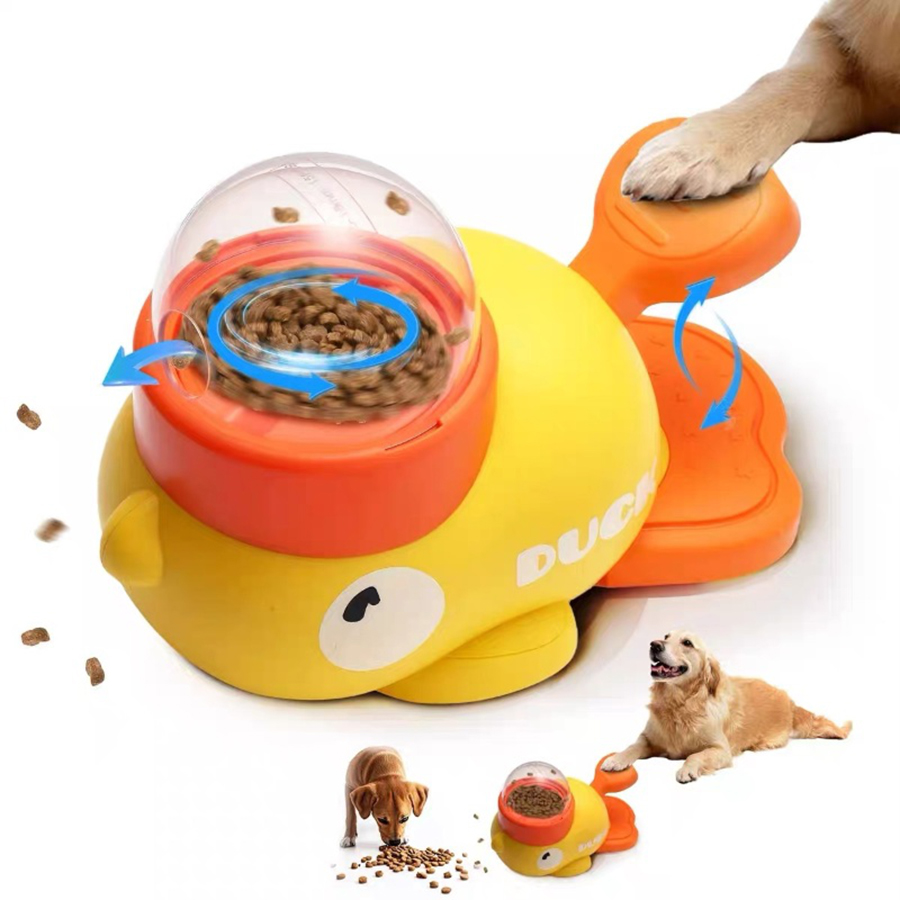 Dog Puzzle Feeder Toy - Interaktywna zabawka dla psa 2w1, automatyczny