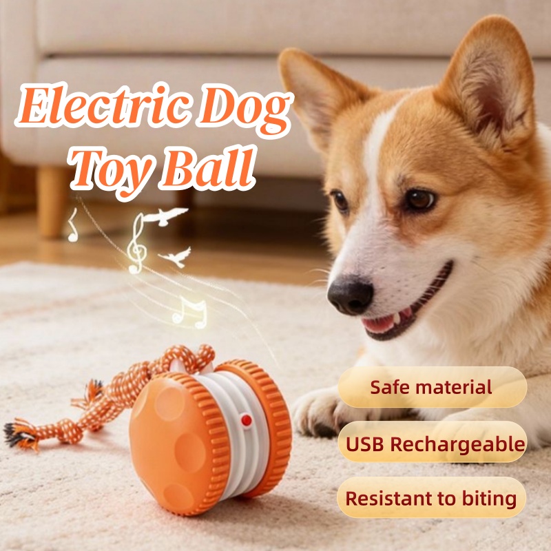 Inteligentna Elektryczna Inter – Automatic Moving Dog Ball recenzja i cena