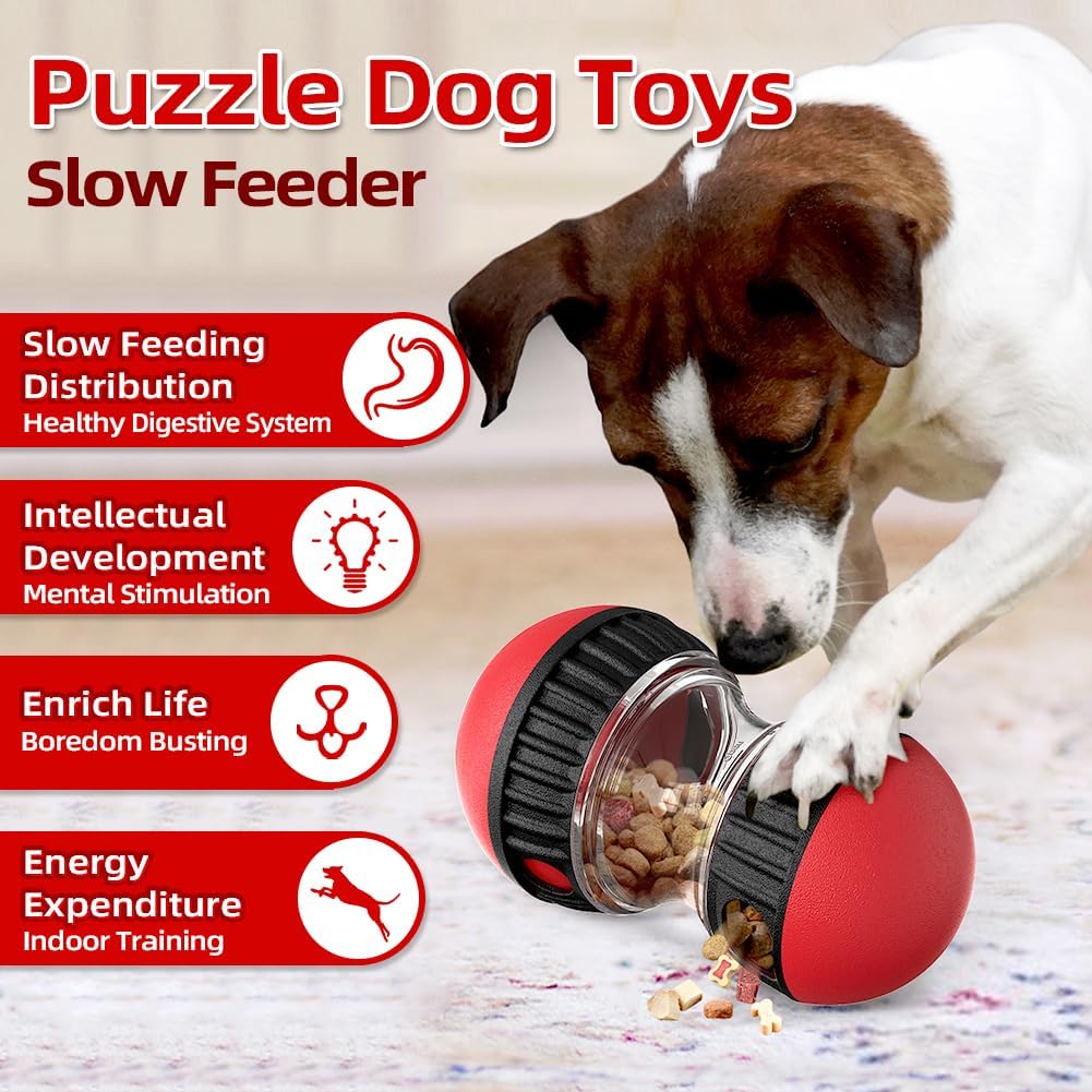 Zabawki dla psów i regulowany  – Dog Puzzle Feeder Toy recenzja i cena