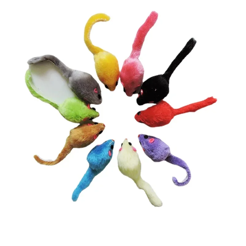 8 szt. puszystych pluszowych z – Catnip Interactive Plush Mouse recenzja i cena
