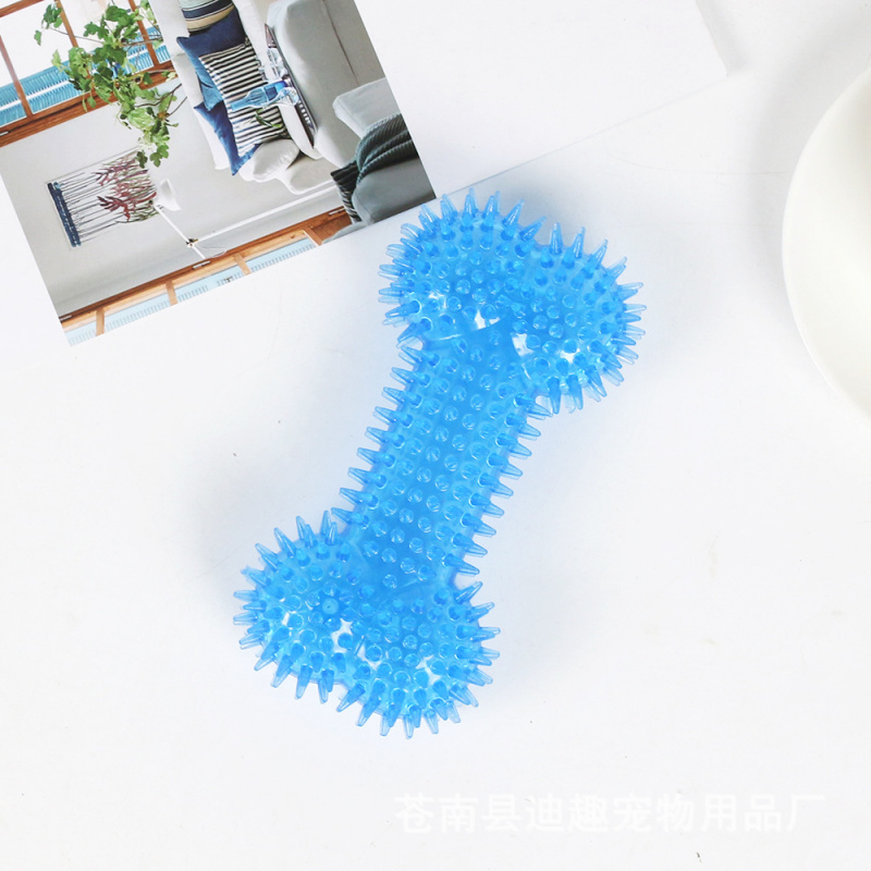 Zabawka dla dużych psów, gumow – Teeth Cleaning Dog Chew Bone recenzja i cena