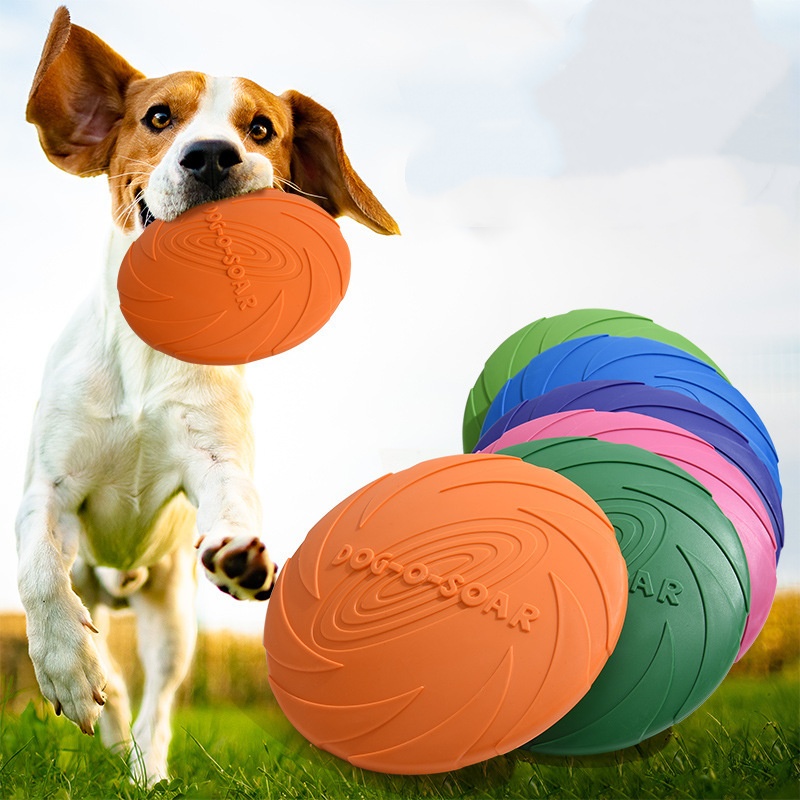 Interaktywna silikonowa zabawk – Flying Disc Dog Training Toy recenzja i cena