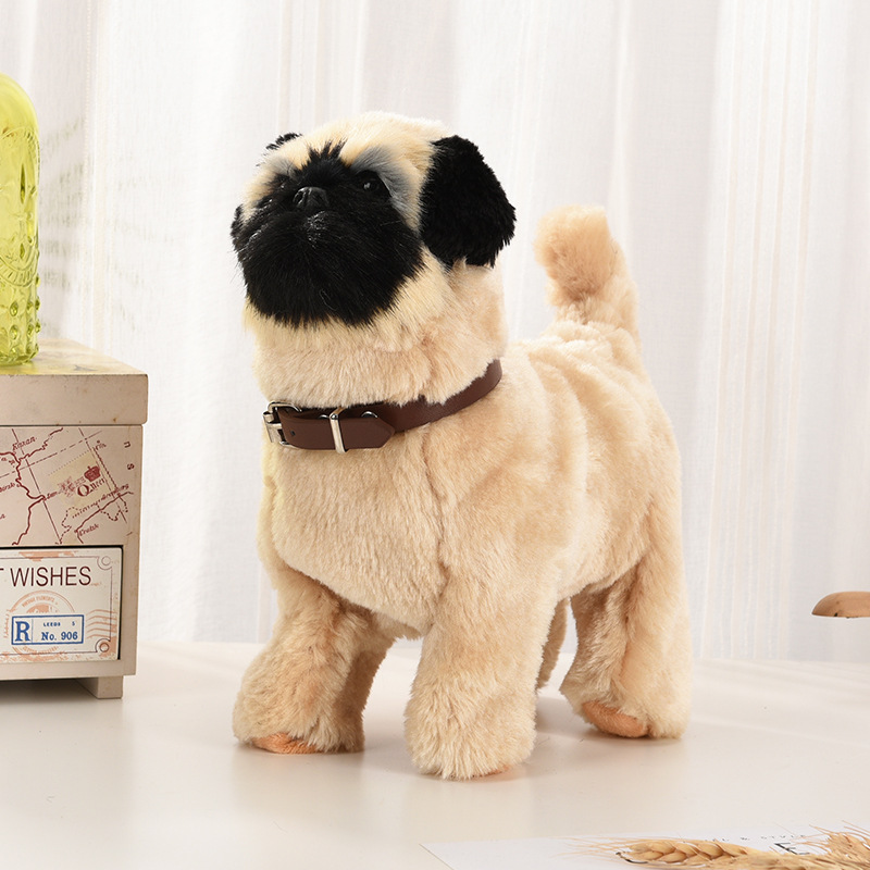 Elektroniczne pluszowe zabawki – Interactive Squeaky Plush Dog Toy recenzja i cena