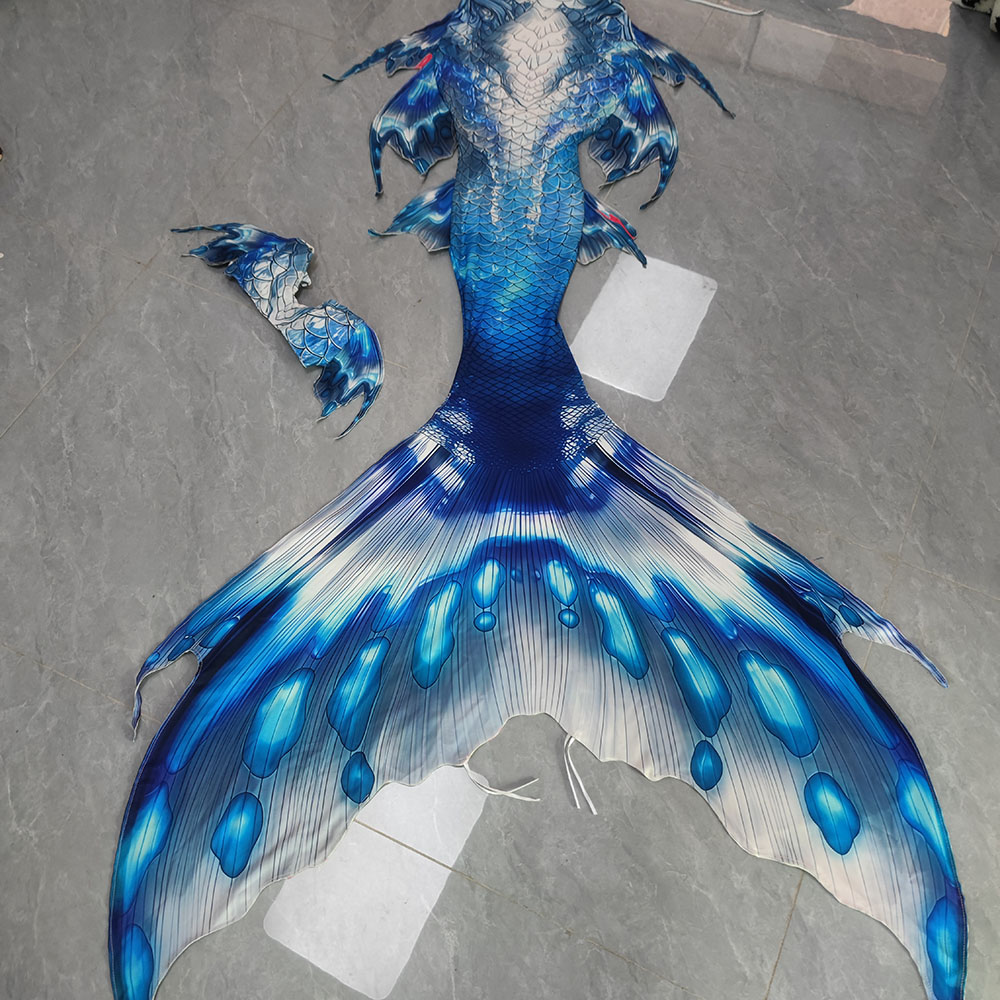 Kolorowy strój syreny z ogonem – Aquarium recenzja i cena