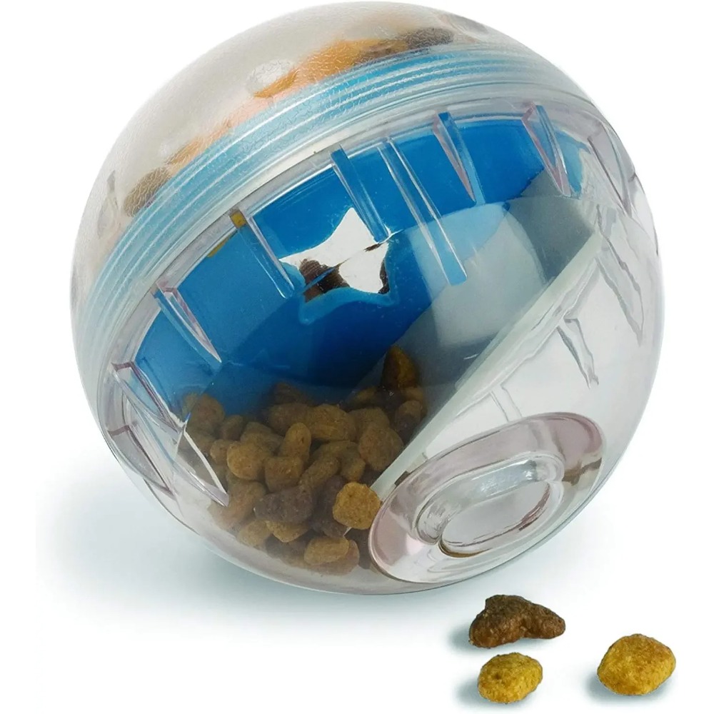 Piłka IQ Treat Ball dozująca s – Dog Puzzle Feeder Toy recenzja i cena