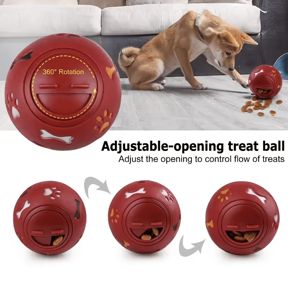 Piłka na smakołyki dla psa, za – Rubber Treat Dispensing Dog Toy recenzja i cena